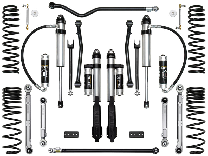 Système de suspension ICON 2020+ Jeep Gladiator 2,5 pouces Stage 7 (billet)