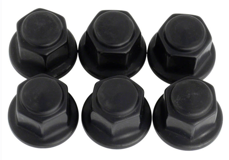 Ford Racing M12 x 1.5 Black Lug Nut - Set of 6