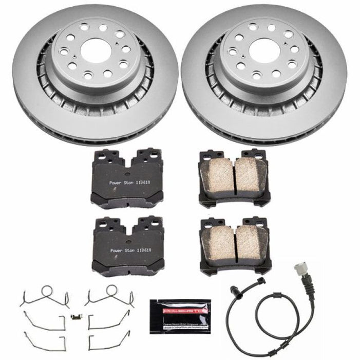 Kit de freins arrière Power Stop 07-09 Lexus LS460 Z17 Evolution Geomet avec revêtement