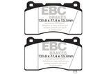 Plaquettes de frein avant EBC 09+ Hyundai Genesis Coupé 2.0 Turbo (Brembo) Bluestuff