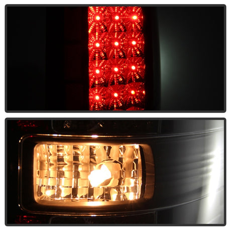 Feux arrière LED Spyder Ford F150 09-14 Fumé noir ALT-YD-FF15009-LED-BSM