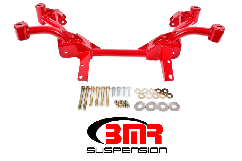 BMR 82-82 3e génération F-Body K-Member sans supports de moteur et supports de rack Pinto - Rouge