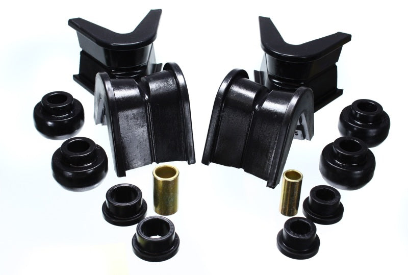 Ensemble complet de 14 bagues en C noires avec décalage de 7 degrés pour suspension Energy 76-77 Ford Bronco/66-72 F-100/F-150