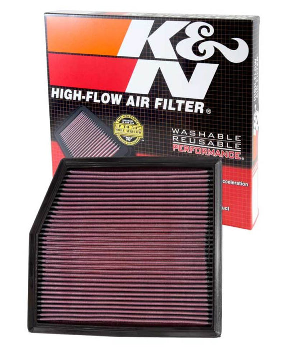 Filtre à air de rechange K&amp;N 10-12 pour BMW 135i/335i/335i XDrive/X1 35i 3.0L L6 (E90)