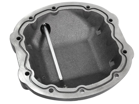 Couvercle de différentiel de puissance aFe Ailettes usinées 97-15 Jeep Dana 30 avec huile pour engrenages 75W-90 2 QT