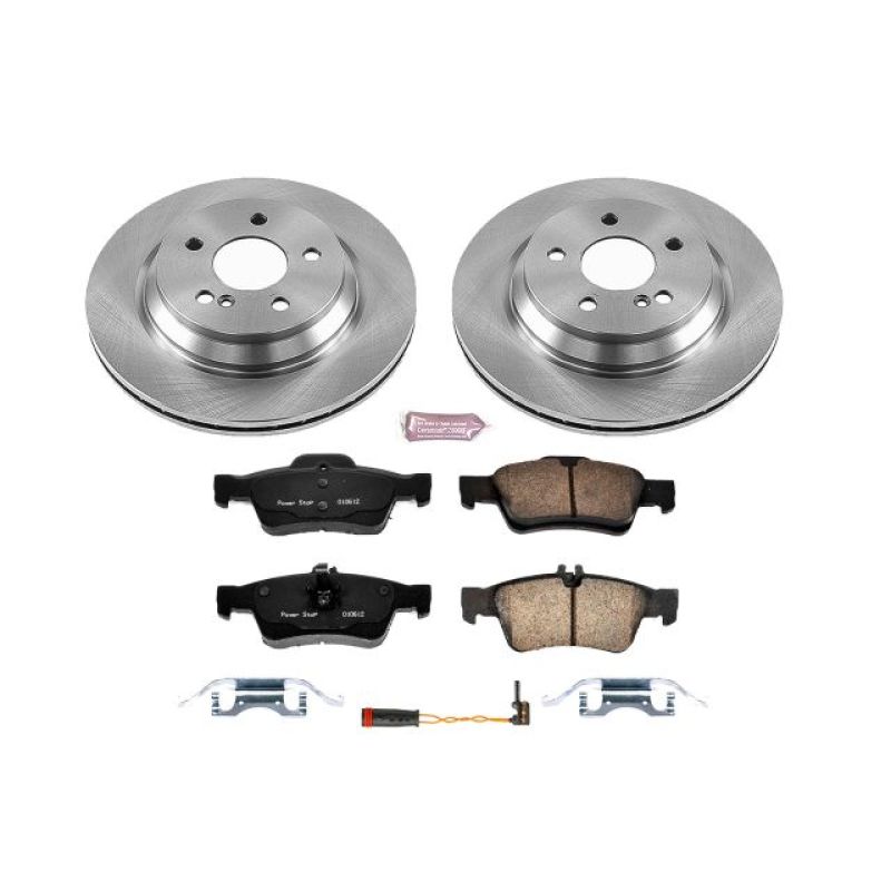 Power Stop 12-13 Mercedes-Benz S350 Rear Autospecialty Brake Kit