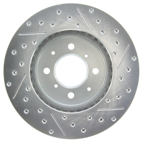 Rotor avant droit rainuré et percé StopTech Select Sport 90-01 Acura Integra (sauf Type R)