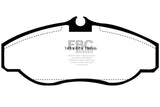 Plaquettes de frein avant EBC 99-03 Land Rover Discovery (série 2) 4.0 Greenstuff