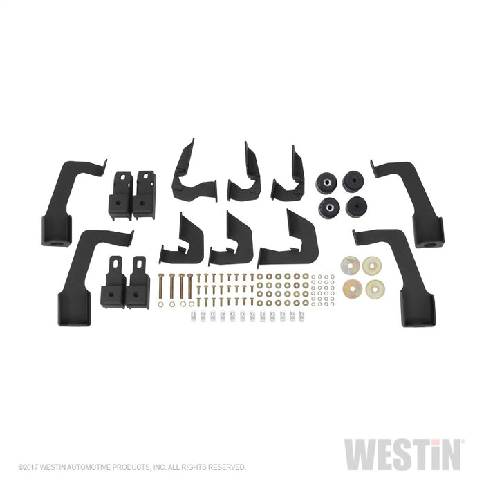 Marchepieds Westin 14-18 Chevrolet Silverado 1500 DC 6,5 pi HDX Drop W2W Nerf - Tex. Blk