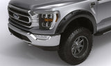Élargisseurs de pare-chocs style forge Bushwacker 11-16 Ford F-250 / F-350 Super Duty (sauf Dually) 4 pièces - Noir