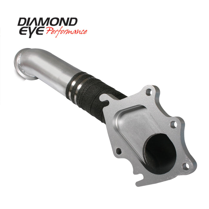 Diamond Eye TURBO-DIRECT 3 pouces AL CHEVY LB7 DURAMAX 01-04 5 BTWN TURBO &amp; F PIPE JAUGE DE TRANSMISSION MOD REQ