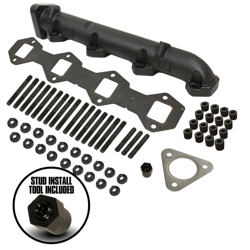 Kit de collecteur d'échappement côté conducteur BD Diesel - Ford 2011-2016 F250/F350 6,7 L PowerStroke
