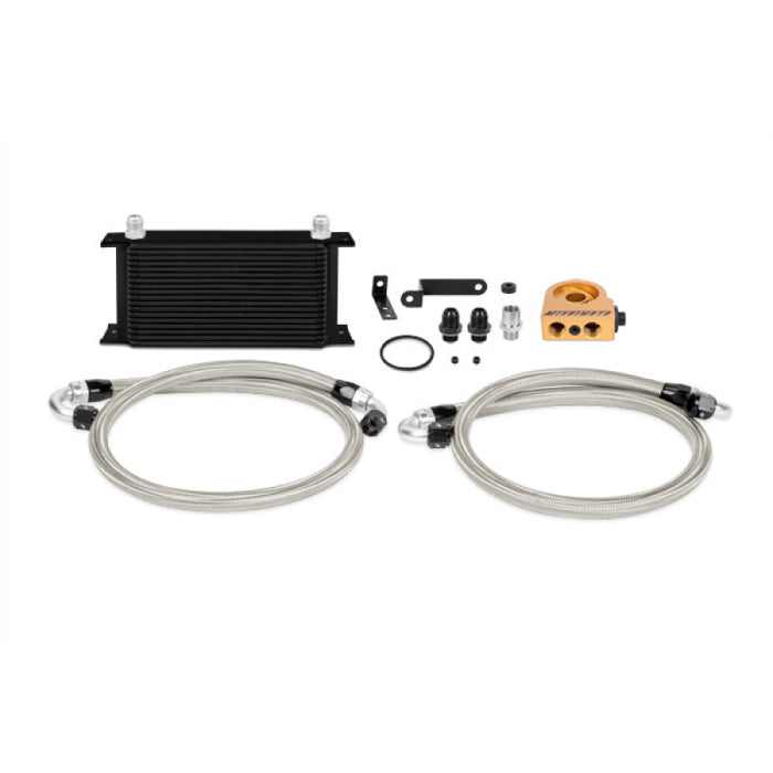 Kit de refroidisseur d'huile thermostatique Mishimoto WRX/STi 08-14 - Noir