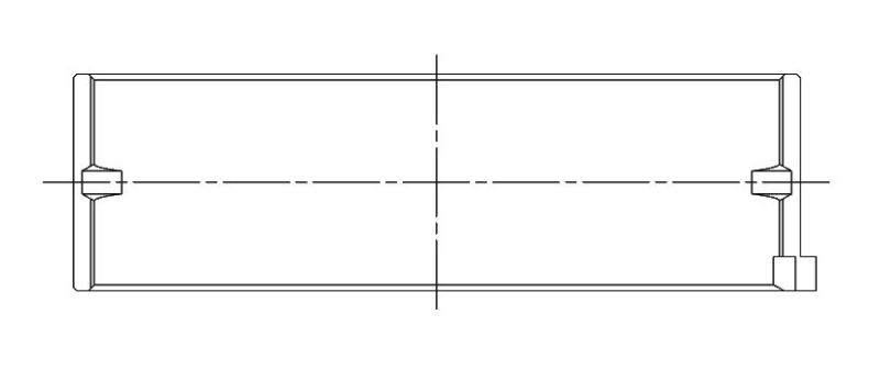 Ensemble de roulements principaux surdimensionnés hautes performances ACL Nissan KA24DE Inline 4 .25mm