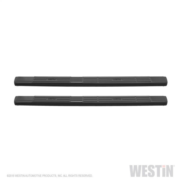 Barre latérale ovale Westin Premier 6 po - Acier doux 75 po - Noir