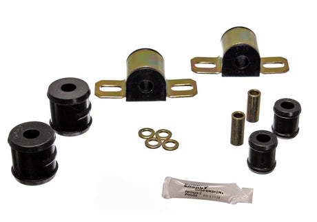 Ensemble de bagues de barre stabilisatrice arrière à un boulon de 15/16 pouces de style Camaro Black Energy Suspension 67-81