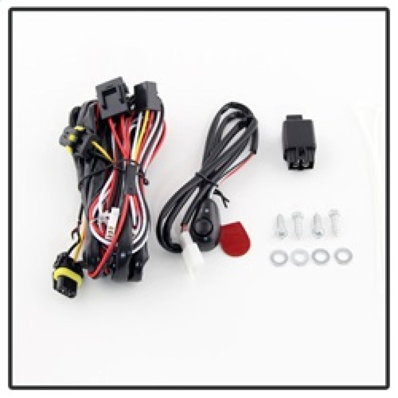 Feu antibrouillard OEM Spyder Dodge Grand Caravan 2011-2015 avec interrupteur universel - Transparent FL-DGC2011-C