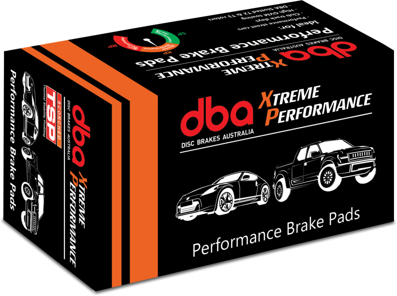 DBA 03-06 EVO / 04-09 STi / 03-07 350Z Track Edition/G35 avec plaquettes de frein arrière Brembo XP650