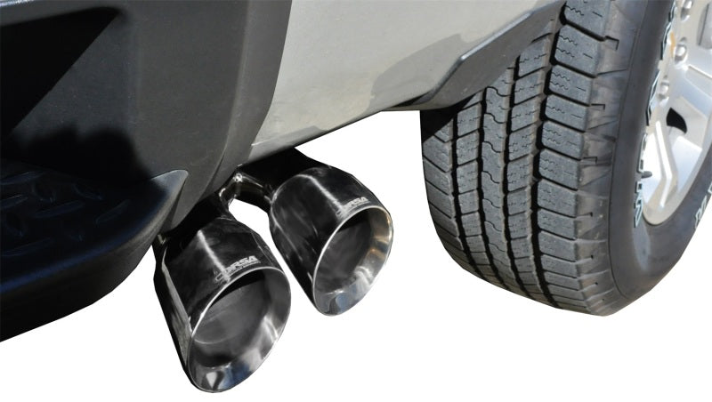 Corsa 14 GMC Sierra/Chevy Silv 1500 Reg. Cab/Std. Bed 5.3L V8 Échappement sport poli CB simple face