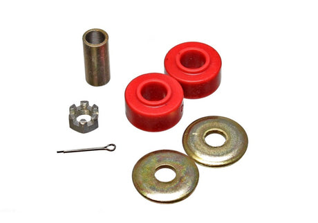 Ensemble de bagues de vérin de direction assistée rouges pour Chevy Corvette 63-82 Energy Suspension