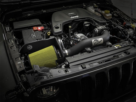Système d'admission d'air froid aFe Magnum FORCE Stage-2 XP Pro-GUARD 7 pour Jeep Wrangler (JL) 2018+ V6 3,6 L