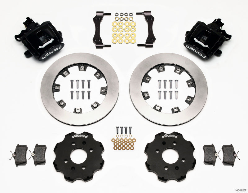 Kit de frein de stationnement arrière combiné Wilwood 12,19 pouces Civic / Integra Disque 2,39 moyeu décalé