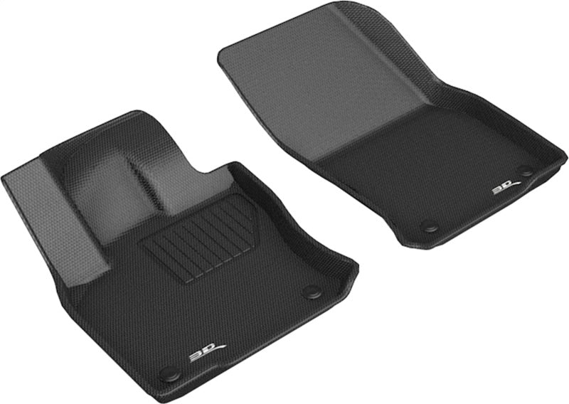 Tapis de sol 3D MAXpider 18-21 Volkswagen Tiguan 1ère rangée Kagu - Noir