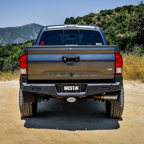 Pare-chocs arrière Westin 16-20 Toyota Tacoma Pro-Series - Noir texturé