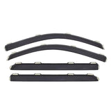 Déflecteurs de vitres avant et arrière AVS 02-09 Chevy Trailblazer Ventvisor 4 pièces - Fumé
