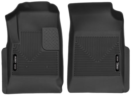 Revêtements de sol avant noirs Husky Liners 15 Chevy Colorado / GMC Canyon X-Act Contour