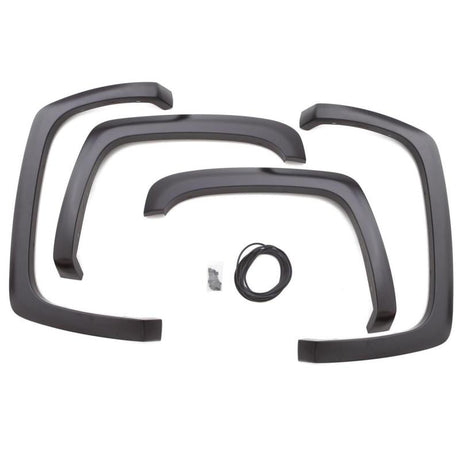 Élargisseurs d'aile texturés Elite Series de style SX-Sport pour Chevy Silverado 1500 16-17 de Lund - Noir (4 pièces)