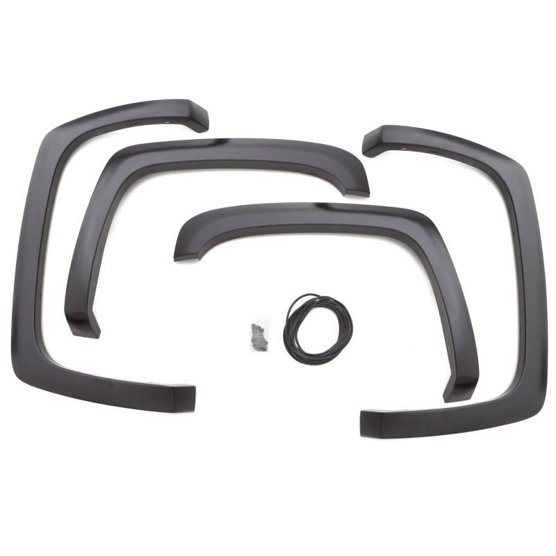 Élargisseurs d'aile texturés Elite Series de style Ford F-150 SX-Sport 15-17 de Lund - Noir (4 pièces)