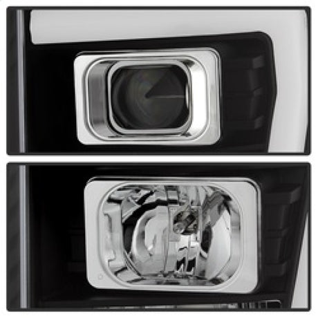 Phares de projecteur Spyder Ford F-250/F-350/F450 Super Duty 11-16 V2 - Noir (PRO-YD-FS11V2-LB-BK)