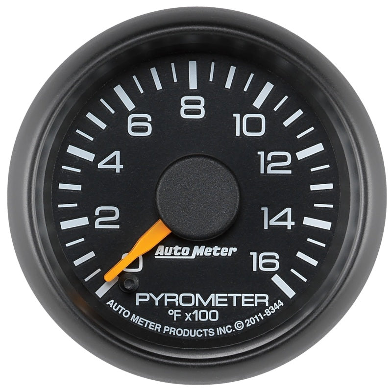 Kit de jauge à triple montant A noir Autometer 01-06 Chevy Duramax