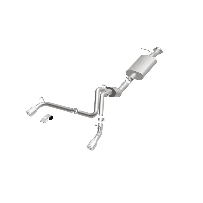 Système MagnaFlow C/B 07 GM Hummer H2 Split Rear