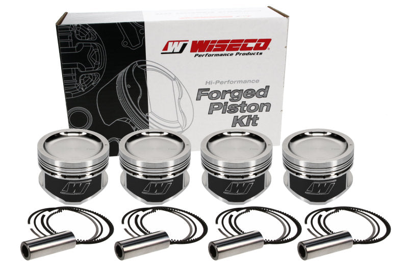 Kit de pistons Wiseco 95-98 Nissan 240SX KA24 4V à fond bombé 9:1 CR 90,50 mm