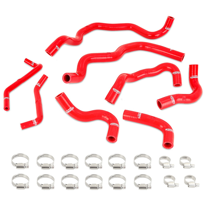 Kit de tuyaux de refroidissement auxiliaires Mishimoto 2016+ Infiniti Q50/Q60 3.0T - Rouge