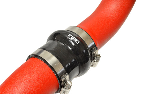 Tuyauterie de refroidisseur intermédiaire rouge froissée Injen 16-20 Chevrolet Camaro 2.0L Turbo