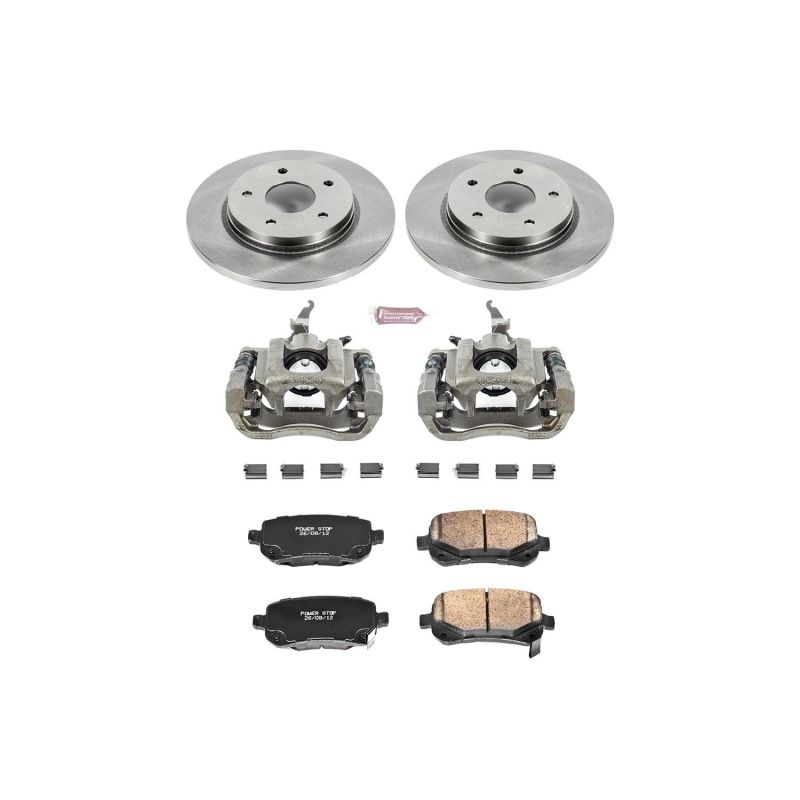 Kit de freins arrière Power Stop Autospecialty avec étriers pour Dodge Journey 09-12