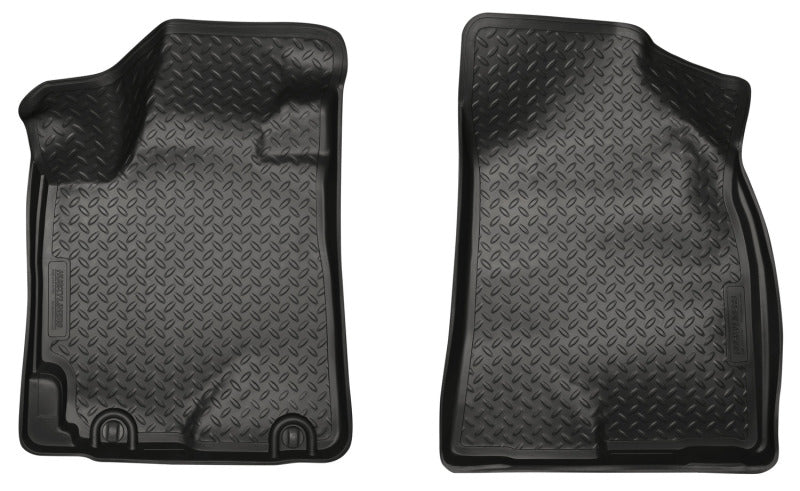 Revêtements de sol noirs de style classique Husky Liners 08-12 Toyota Highlander (Base/Hybride)