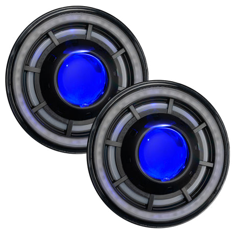 Phares de projecteur Oracle Oculus 7 pouces ColorSHIFT Bi-LED pour Jeep Wrangler JK VOIR LA GARANTIE