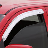 Pare-soleil de fenêtre avant à montage extérieur AVS 17-18 pour cabine standard Nissan Titan, 2 pièces - Chrome
