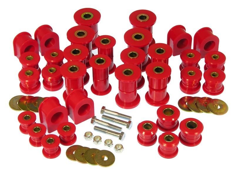 Kit complet Prothane 99-04 pour Ford F250 SD 4 roues motrices - Rouge