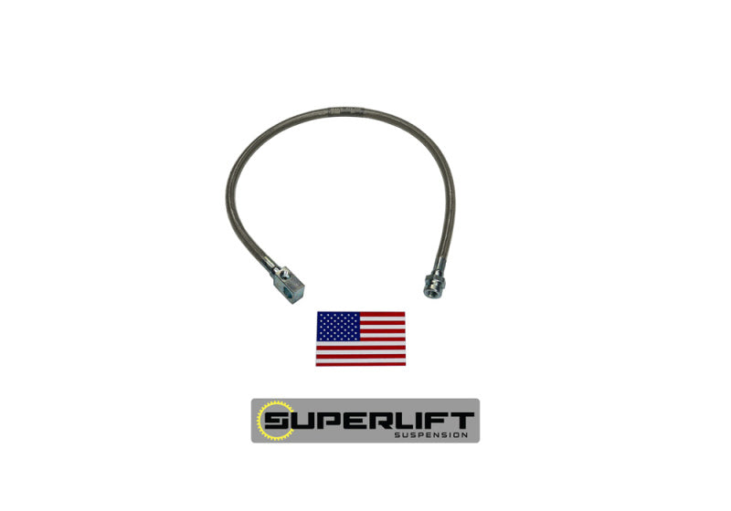 Superlift 83-97 Ford Ranger/Bronco II avec kit de levage de 4 à 6 pouces (simple) Flexible de frein pare-balles