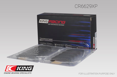 Ensemble de roulements de bielle King Mitsubishi 6G72 (taille 0,25)