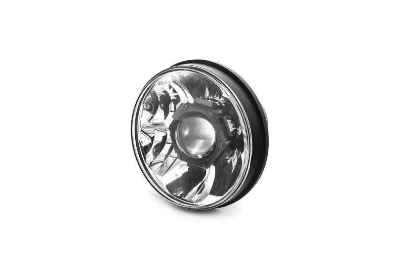 Phare de rechange KC HiLiTES 07-18 Jeep JK 7 pouces Gravity LED Pro approuvé DOT (simple)