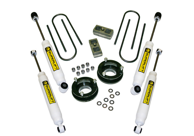 Kit de levage Superlift 03-18 Dodge Ram 2500/06-13 Ram 1500 Mega Cab 2 pouces avec amortisseurs Superlift