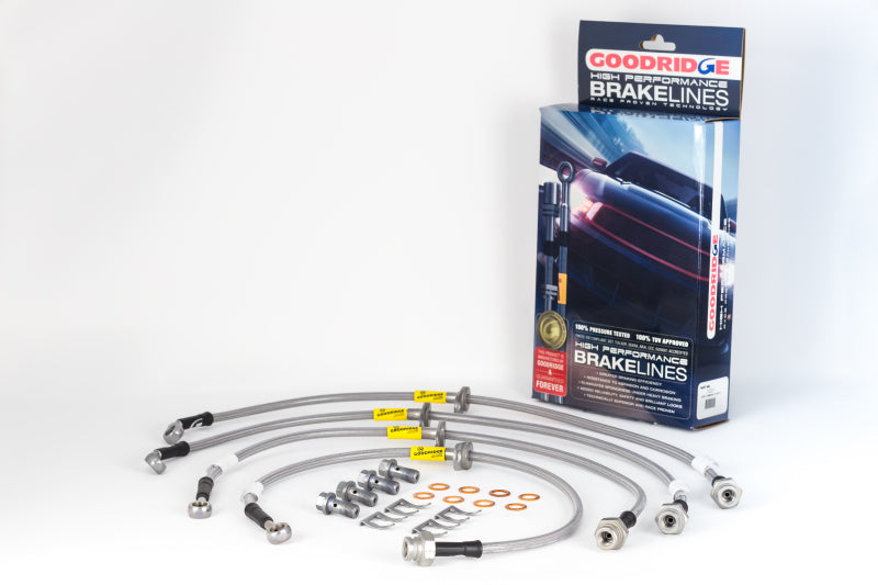 Goodridge 12-15 Chevrolet Camaro (ZL1 Only) Stainless Steel Brake Line Kit