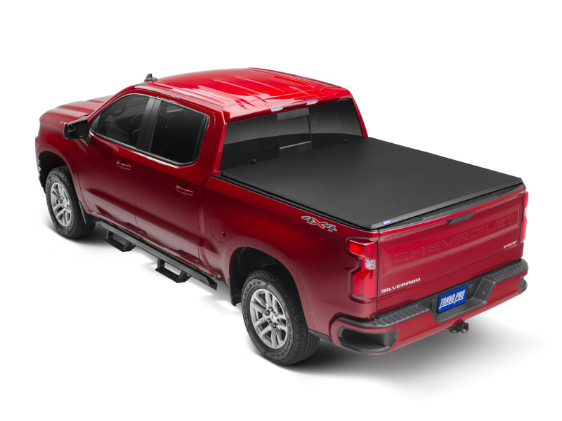 Tonno Pro 04-15 Nissan Titan 5,5 pieds (avec kit de chenilles utilitaires 42-498) Couvre-caisse rigide pliable