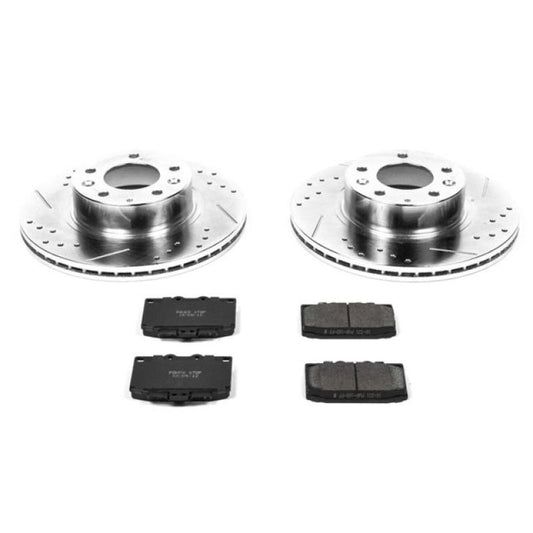 Power Stop 93-95 Mazda RX-7 Front Z23 Evolution Sport Brake Kit